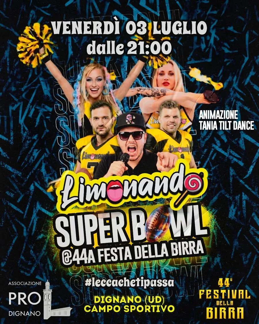 Limonando: Super Bowl, event poster